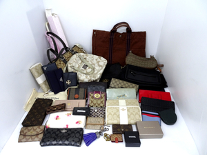 １円～！ LOUIS VUITTON HERMES GUCCI miumiu BVLGARI PRADA DIOR COACH等 ブランド まとめ バッグ 財布 小物 ジャンク