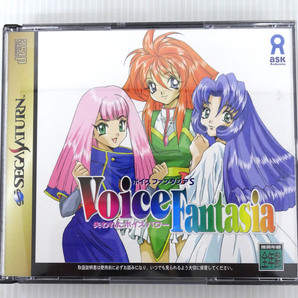 SS セガサターン Voice Fantasia ボイスファンタジアS / 帯 ハガキ付の画像2