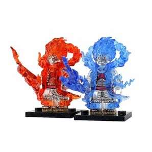 レゴ互換 ワンピースキャラクター ルフィ Luffy 2体 Dセット ミニフィグ