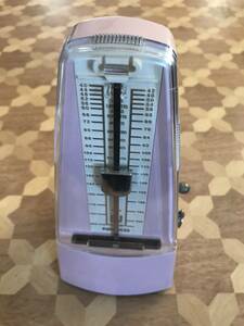  secondhand goods Nikko metronome standard pearl pink No.233 2403m71