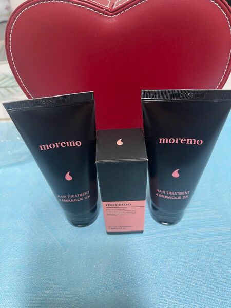 【moremo】ヘアトリートメント× 2本 ウォータートリートメント × 1本