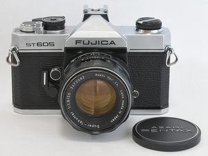 FUJICA フジカ 小型軽量一眼レフカメラ 「ST605」 標準レンズ付 動作ジャンク