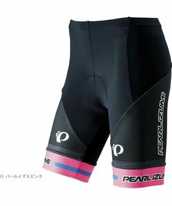 【未使用タグ付】(パールイズミ) サイズS PEARL IZUMI サイクリング パンツ プリントパンツ W2633DNP[レディース] 14 チームパール 