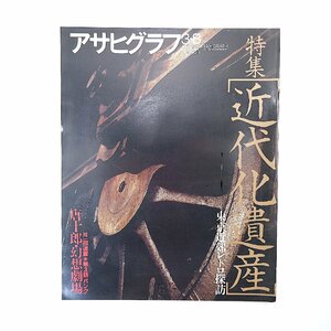 アサヒグラフ 1996年3月8日号／近代文化遺産・東京近郊レトロ探訪 旧法務省本館 旧植原工場旋盤 村松貞次郎 唐十郎 伊豆 観世元信 下垣文江