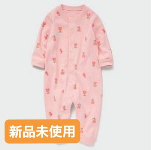 UNIQLO カバーオール（長袖）ピンク60