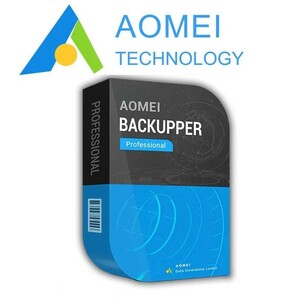 AOMEI Backupper Professional Aomei Easy Backup System Restore Tool 正規アクティベーションコード [1年]　限定3個