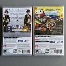 ■新品■ Persona 3 Portable ペルソナ3 ポータブル + Persona 4 Golden ペルソナ４ ザ・ゴールデン Nintendo Switch_画像2