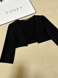 11 FOXEY フォクシー　ボレロ　カーディガン