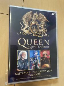 クイーン　queen QUEEN + ADAM LAMBERT SAITAMA SUPER ARENA 2020 2ND NIGHT DVD 新品未開封