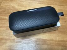 【美品】BOSE (ボーズ) サウンドリンクフレックス 黒　SOUND LINK FLEX Bluetoothブルートゥース スピーカー ブラック_画像2