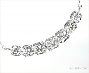 【格安】ダイヤモンド ネックレス 0.30ct PT850 プラチナ製品 国内生産 限定 2211