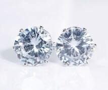 大迫力 ダイヤモンド ピアス 大粒 2.0ct PT900KO119 プレゼント 最高　4411_画像2