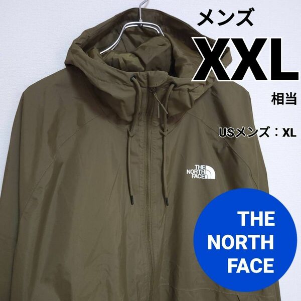 ノースフェイス　メンズジャケット　XXL相当　オリーブ　新品　シンプル THE NORTH FACE