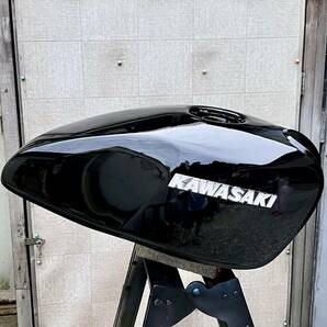 ★Kawasaki★ゼファー400★純正タンク★エンブレム付き★ブラック★黒★ZR400C★フューエルタンク★ガソリンタンク★燃料タンク★の画像4