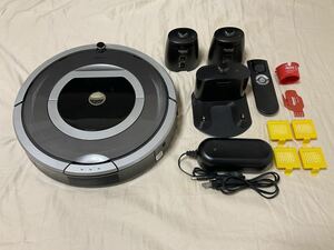 【中古】お掃除ロボット iRobot ルンバ780（メタリックグレー）