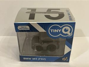 超希少!! TINY Q BMW M4 F82 フローズングレー クーペ メタルシャーシ ステアリング可動 アルピナ ドイツ車 チョロQ ZERO