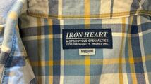 Iron Heart アイアンハート　マドラステェック　ウエスタンシャツ　長袖　M_画像3