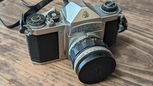 ASAHI PENTAX アサヒペンタックス フィルムカメラ 動作未確認 ジャンク扱い　auto-takumar 1:2 f=55mm