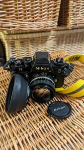 【ジャンク品】Nikon ニコン フィルム一眼レフカメラ F3 HP ブラックボディ 50ｍｍ レンズセット レンズ付　動作未確認 　1:1.4　