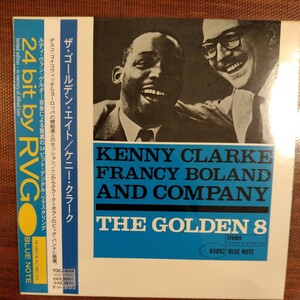 PROMO 見本盤 sample サンプル kenny clarke golden 8 blue note ブルーノート Van Gelder 24 Bit By RVG jazz cd 高音質 紙ジャケット