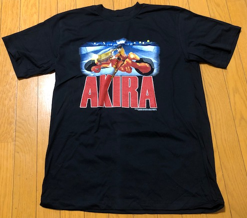 激レア AKIRA アキラ 金田 USA製 デッドストック Tシャツ XLサイズ