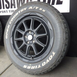 ホ夏【1063】FK7503264◆Weds MUD VANCE06◆16x6J 5穴 PCD100 +40◆2022年 TOYO A/T 195/65R16◆4本の画像4