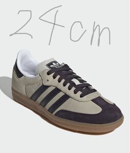 adidas SAMBA OG W 新色 パテグレーIE5835 スニーカー　新品　24cm