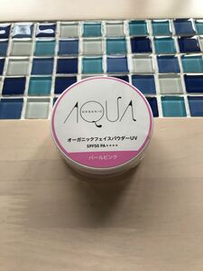 アクア・アクア オーガニックフェイスパウダーUV パールピンク　未使用