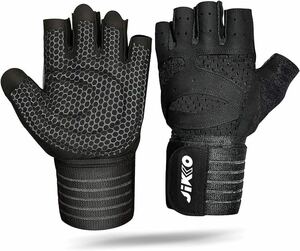 新品　サイクルグローブ　メッシュ素材　トレーニンググローブ手袋 L SIZE