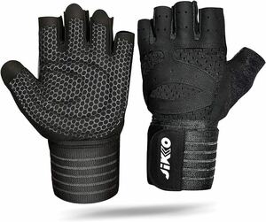 新品　サイクルグローブ　メッシュ素材　トレーニンググローブ手袋　スポーツグローブ　L size