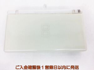 【1円】ニンテンドーDSLite 本体 クリスタルホワイト 任天堂 USG-001 未検品ジャンク DS Lite タッチペン欠品 K03-575ek/F3