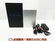 【1円】PS2 SCPH-39000 75000 ゲーム機本体 2台 SONY まとめ売り 未検品ジャンク プレステ2 F10-611tm/G4_画像1