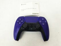 【1円】PS5 純正 ワイヤレスコントローラー DualSense ギャラクティックパープル 動作確認済 SONY PlayStation5 EC38-118jy/F3_画像2