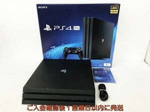 【1円】PS4 Pro 本体/箱 セット 1TB ブラック SONY PlayStation4 CUH-7200B 動作確認済 プレステ4プロ DC08-361jy/G4