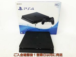 【1円】PS4 本体/箱 セット 500GB ブラック SONY PlayStation4 CUH-2000A 初期化済 未検品ジャンク DC08-365jy/G4