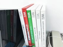 【1円】任天堂 ニンテンドーWii 本体 周辺機器 ソフト まとめ売り セット 未検品ジャンク リモコン ヌンチャク等 DC08-373jy/G4_画像4