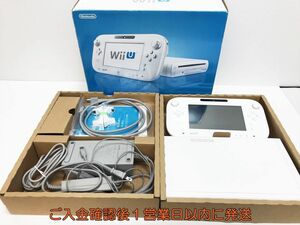 【1円】任天堂 WiiU プレミアセット 本体 セット 32GB ホワイト ニンテンドーWii U 未検品 ジャンク K07-343ym/G4