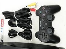 【1円】PS3 本体 セット 120GB ブラック SONY PlayStation3 CECH-2000A 初期化済 未検品ジャンク プレステ3 DC07-813jy/G4_画像2