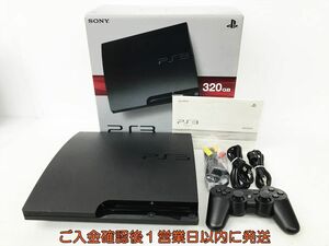 【1円】PS3 本体 セット 320GB ブラック SONY PlayStation3 CECH-3000B 動作確認済 プレステ3 DC07-810jy/G4