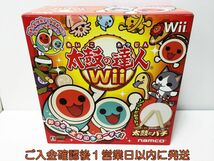 【1円】任天堂 ニンテンドー Wii 太鼓の達人専用コントローラー 太鼓とバチ ソフト付き 未検品ジャンク J10-015ek/G4_画像1