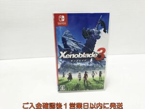 【1円】Switch Xenoblade3(ゼノブレイド3) ゲームソフト 状態良好 1A0227-373sy/G1