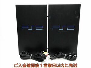 【1円】S2 SCPH-30000 10000 ゲーム機本体 2台 SONY まとめ売り 未検品ジャンク プレステ2 F10-626tm/G4