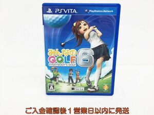 VITA みんなのGOLF 6 ゲームソフト 1A0021-612os/G1