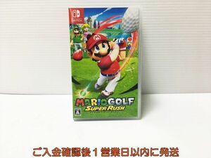 【1円】Switch スイッチ マリオゴルフ スーパーラッシュ ゲームソフト 1A0328-364ka/G1