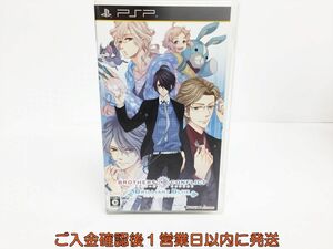 【1円】PSP BROTHES CONFLICT Brilliant Blue ゲームソフト 1A0109-601os/G1