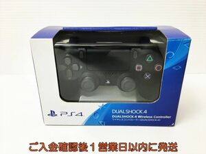 【1円】PS4 純正 ワイヤレスコントローラー DUALSHOCK4 ブラック 動作確認済 SONY Playstation4 プレステ4 J06-534rm/F3