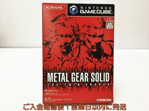 GC METAL GEAR SOLID THE TWIN SNAKES ゲームキューブ ゲームソフト 1A0208-116mk/G1