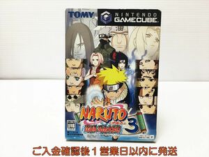 【1円】GC NARUTO-ナルト-激闘忍者大戦!3 ゲームキューブ ゲームソフト 1A0208-122mk/G1