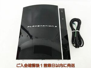 【1円】PS3 本体 初期型 ブラック 60GB SONY PlayStation3 CECHA00 動作確認済 PS1/2/3共にプレイOK DC09-773jy/G4
