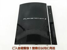 【1円】PS3 本体 60GB ブラック 初期型 SONY PlayStation3 CECHA00 初期化済 未検品ジャンク プレステ3 DC07-847jy/G4_画像1